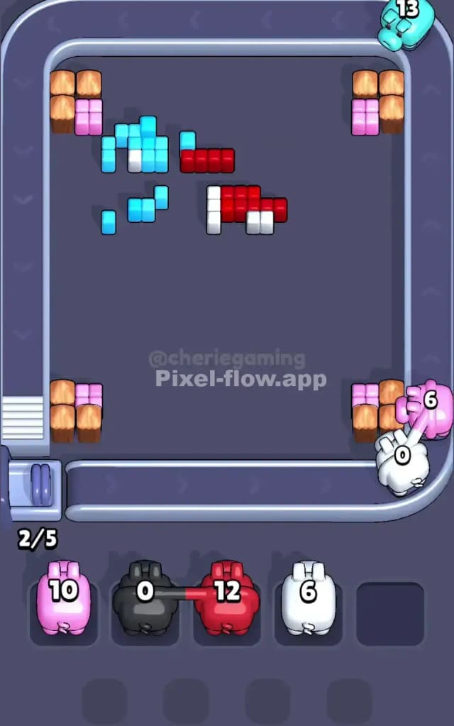 Pixel Flow Level 472 Solution 3