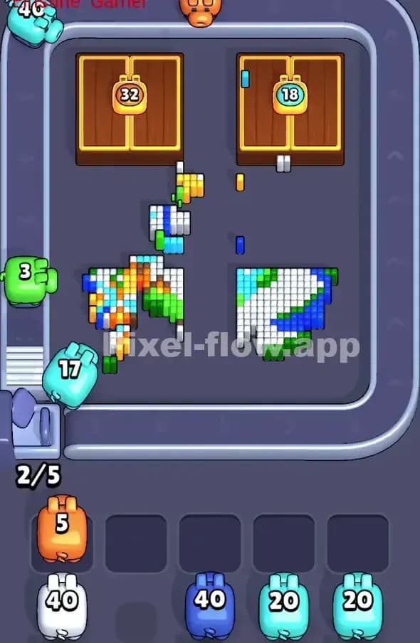 Pixel Flow Level 373 Solution 2