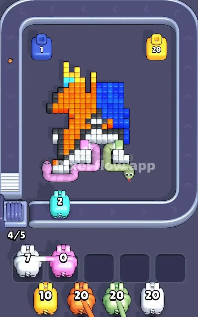 Pixel Flow Level 152 Solution 2