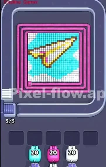 Pixel Flow Level 377 Screenshot