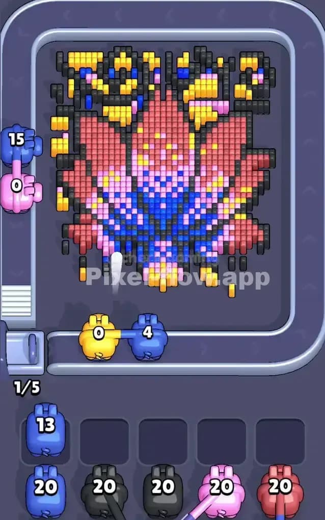 Pixel Flow Level 276 Solution 1