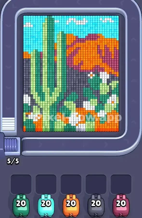 Pixel Flow Level 409 Screenshot