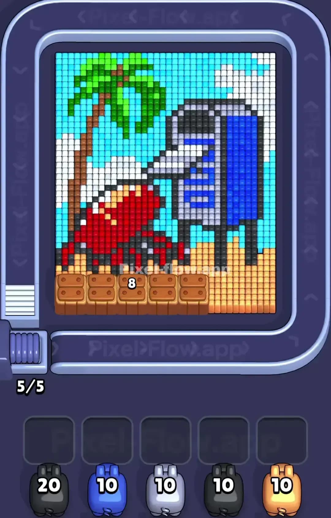 Pixel Flow Level 1459 Screenshot