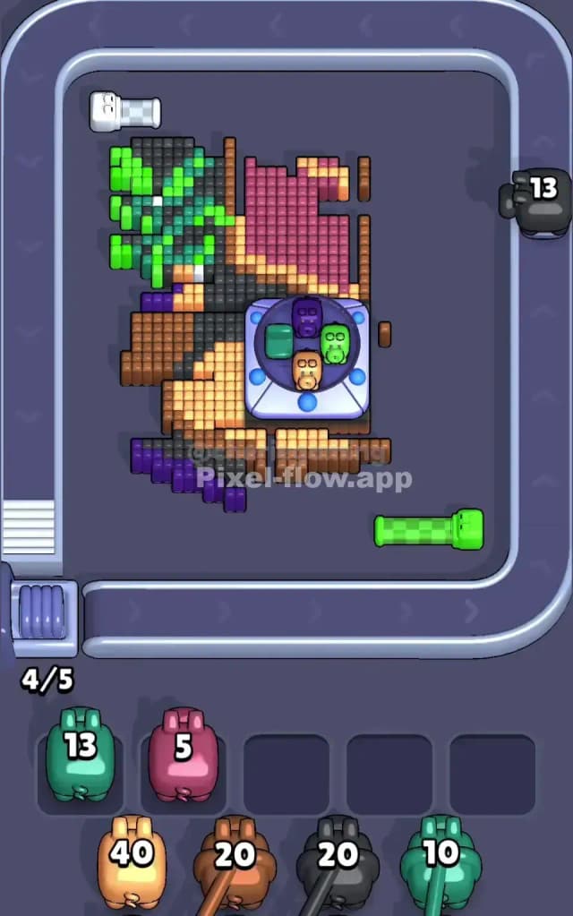 Pixel Flow Level 670 Solution 2