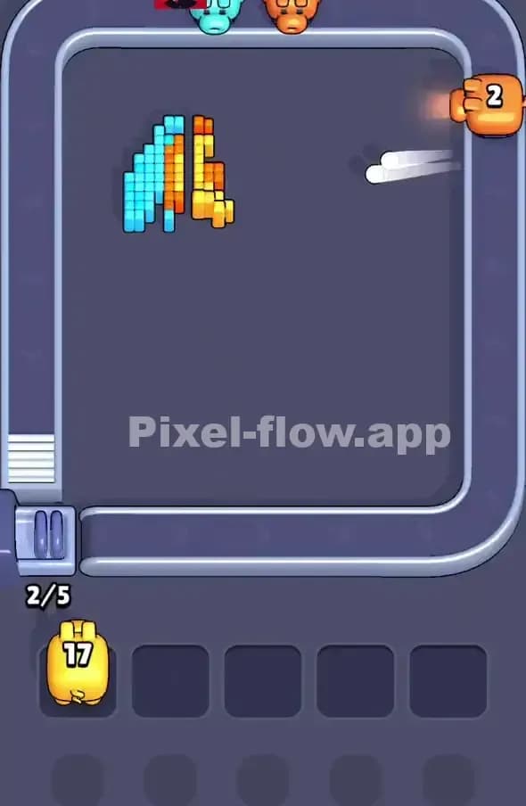 Pixel Flow Level 356 Solution 3