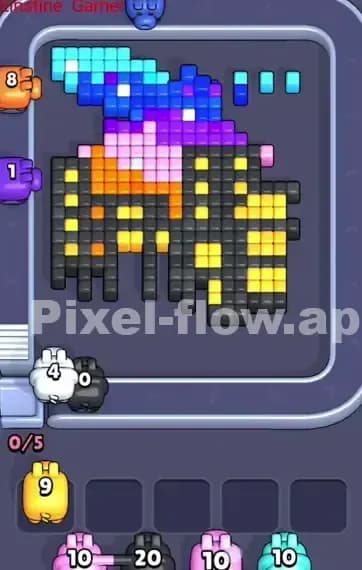 Pixel Flow Level 374 Solution 1