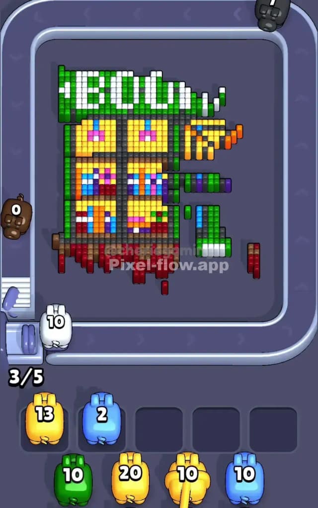 Pixel Flow Level 405 Solution 1