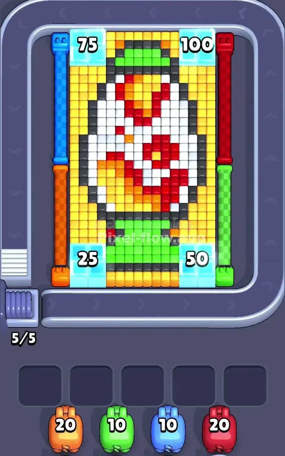 Pixel Flow Level 371 Screenshot