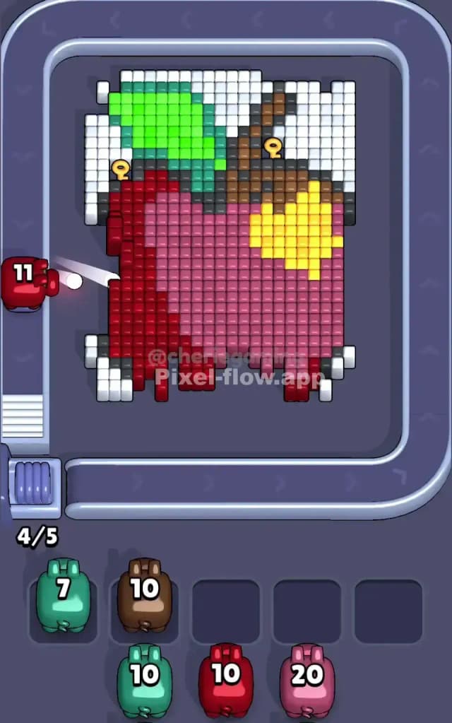 Pixel Flow Level 432 Solution 1