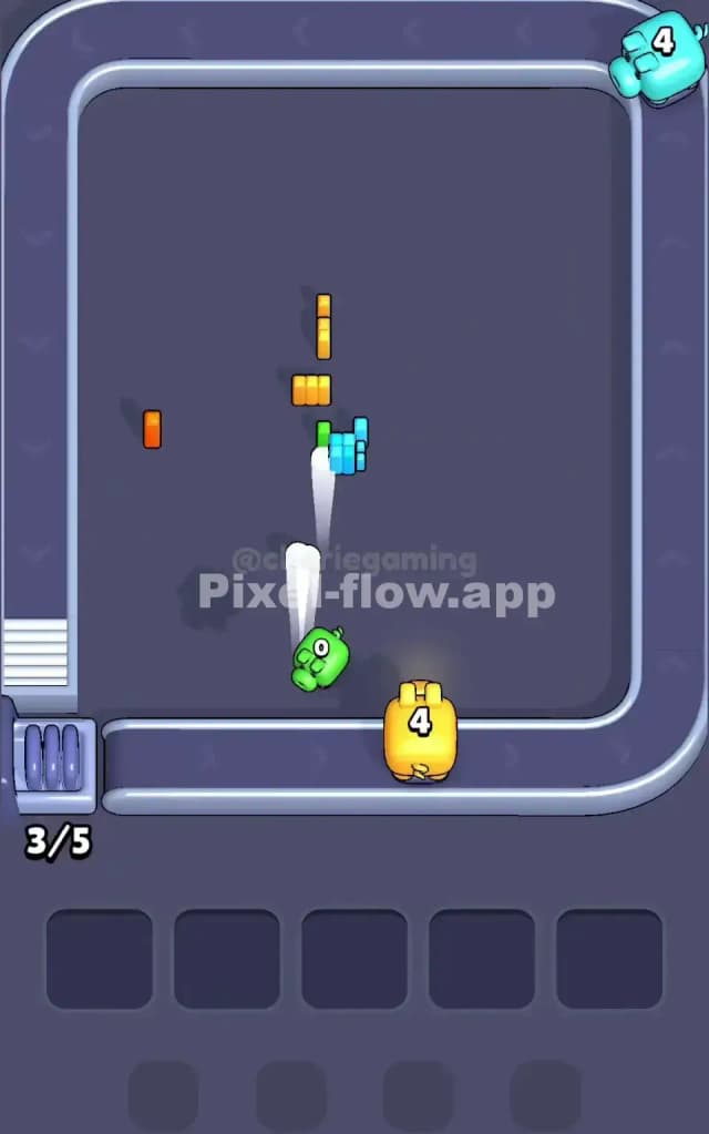 Pixel Flow Level 170 Solution 3