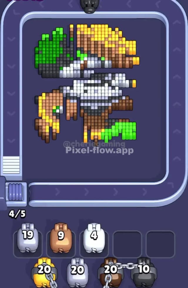Pixel Flow Level 1646 Solution 2
