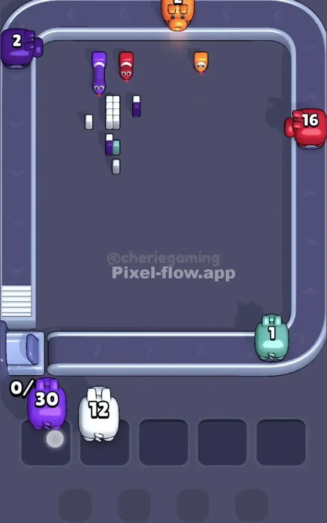 Pixel Flow Level 423 Solution 3