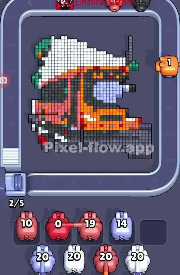 Pixel Flow Level 323 Solution 1