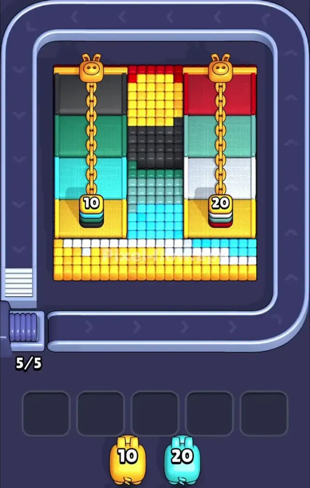 Pixel Flow Level 901 Gameplay