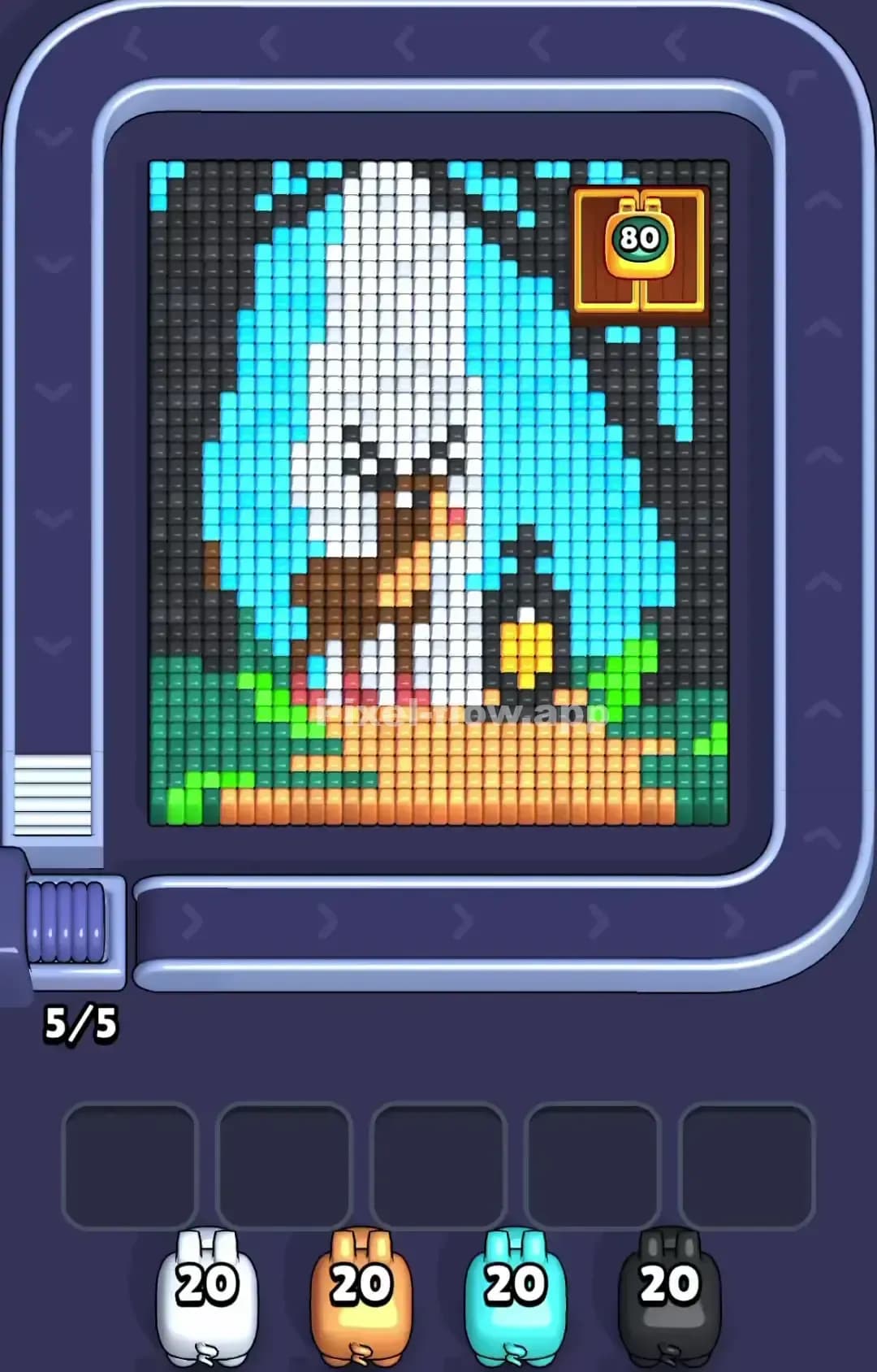 Pixel Flow Level 1292 Screenshot