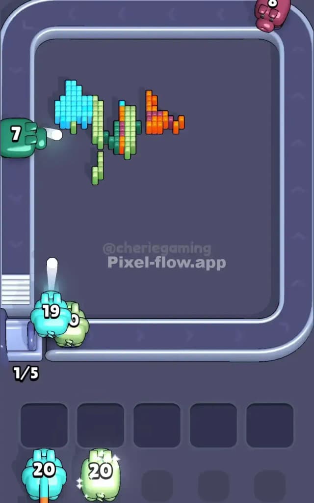 Pixel Flow Level 408 Solution 3