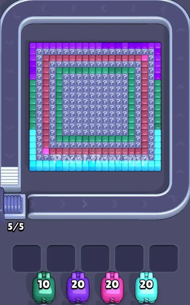 Pixel Flow Level 88 Gameplay