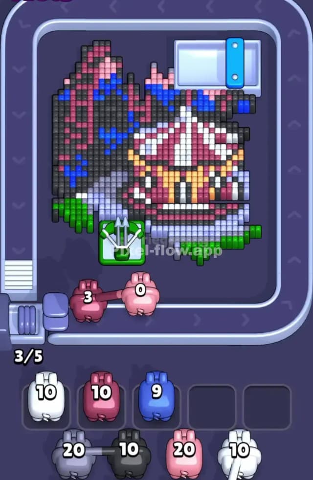 Pixel Flow Level 1615 Solution 1