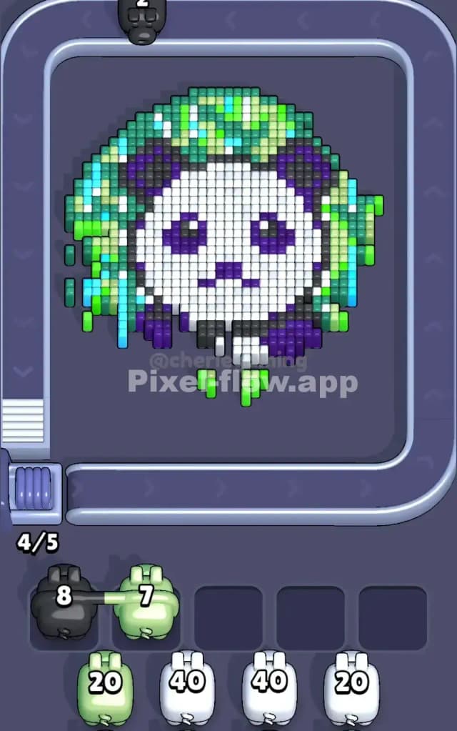Pixel Flow Level 240 Solution 1