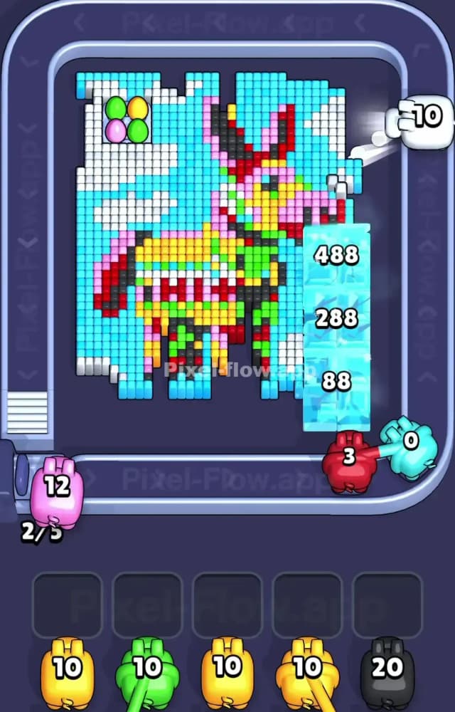 Pixel Flow Level 1306 Solution 1