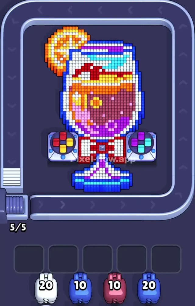 Pixel Flow Level 798 Gameplay