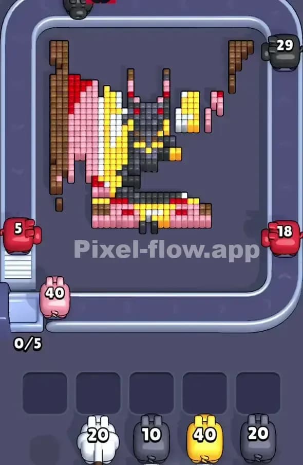 Pixel Flow Level 364 Solution 2