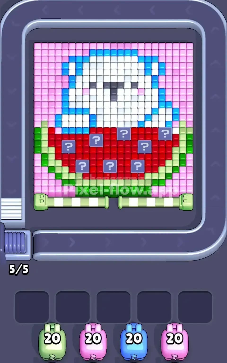 Pixel Flow Level 167 Screenshot