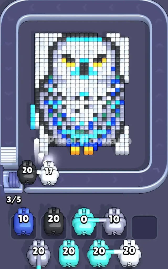 Pixel Flow Level 242 Solution 1