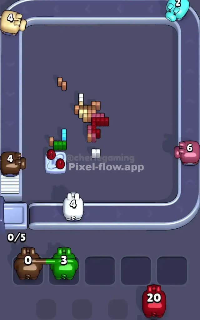 Pixel Flow Level 643 Solution 3