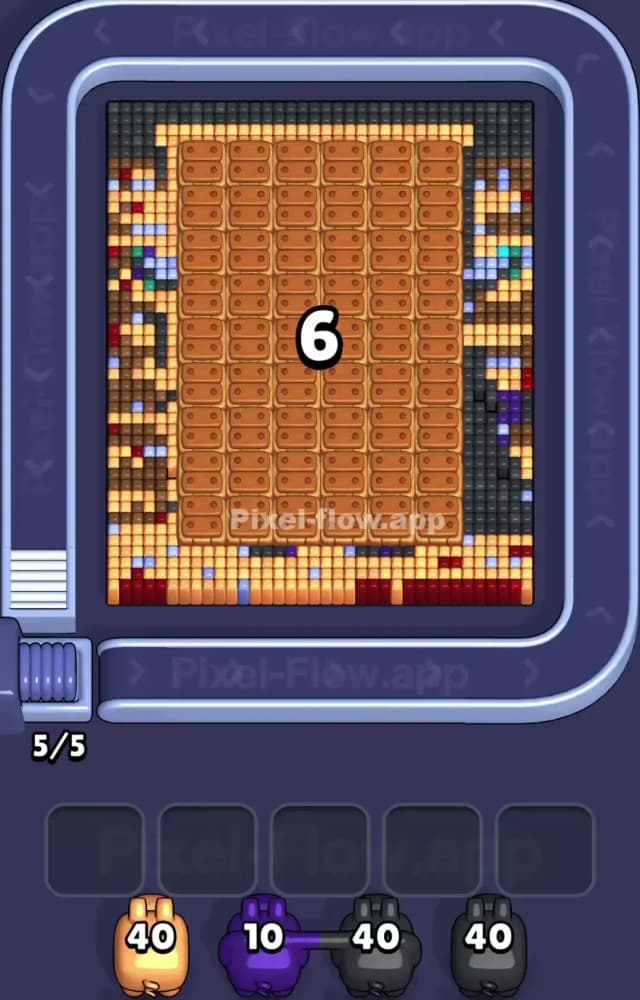 Pixel Flow Level 1600 Gameplay