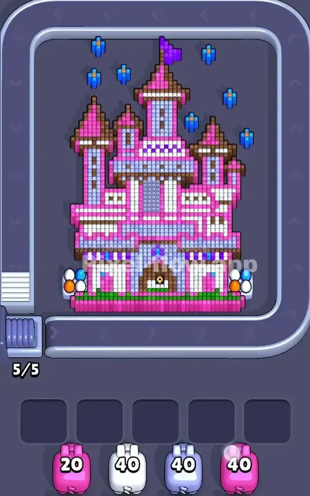 Pixel Flow Level 281 Gameplay