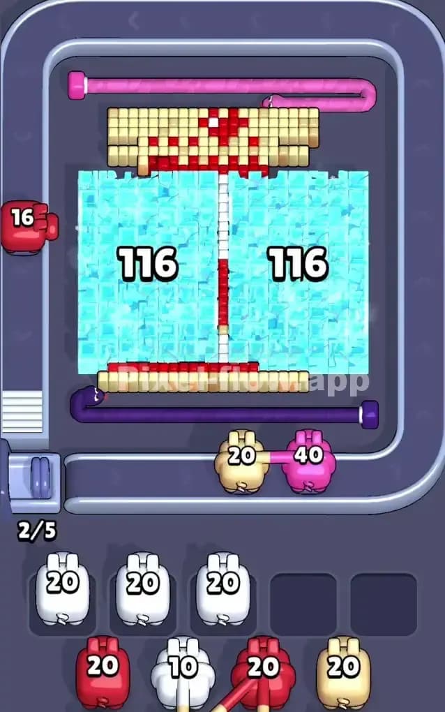 Pixel Flow Level 284 Solution 1