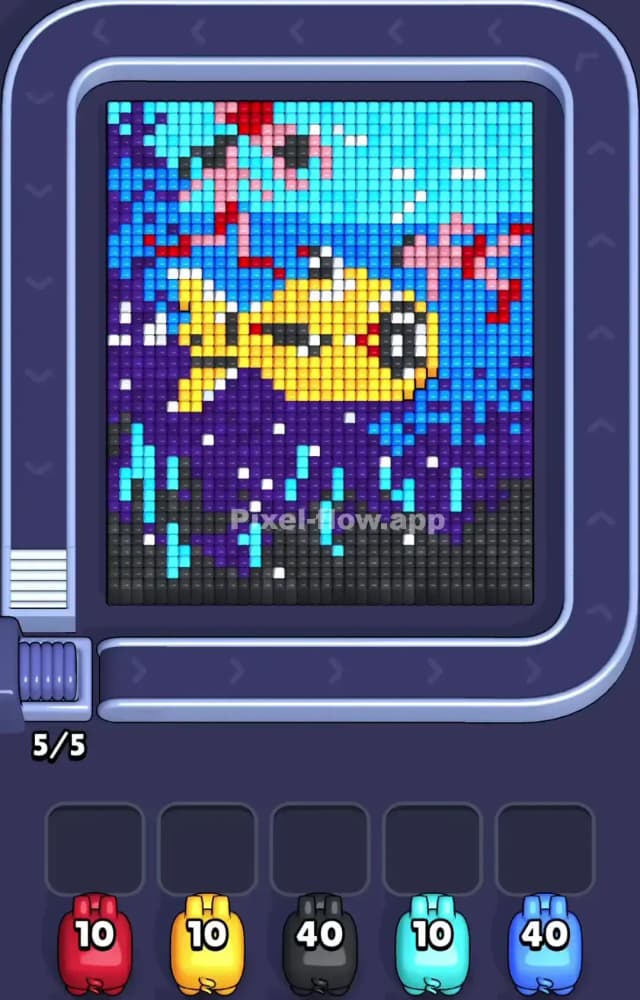 Pixel Flow Level 999 Gameplay