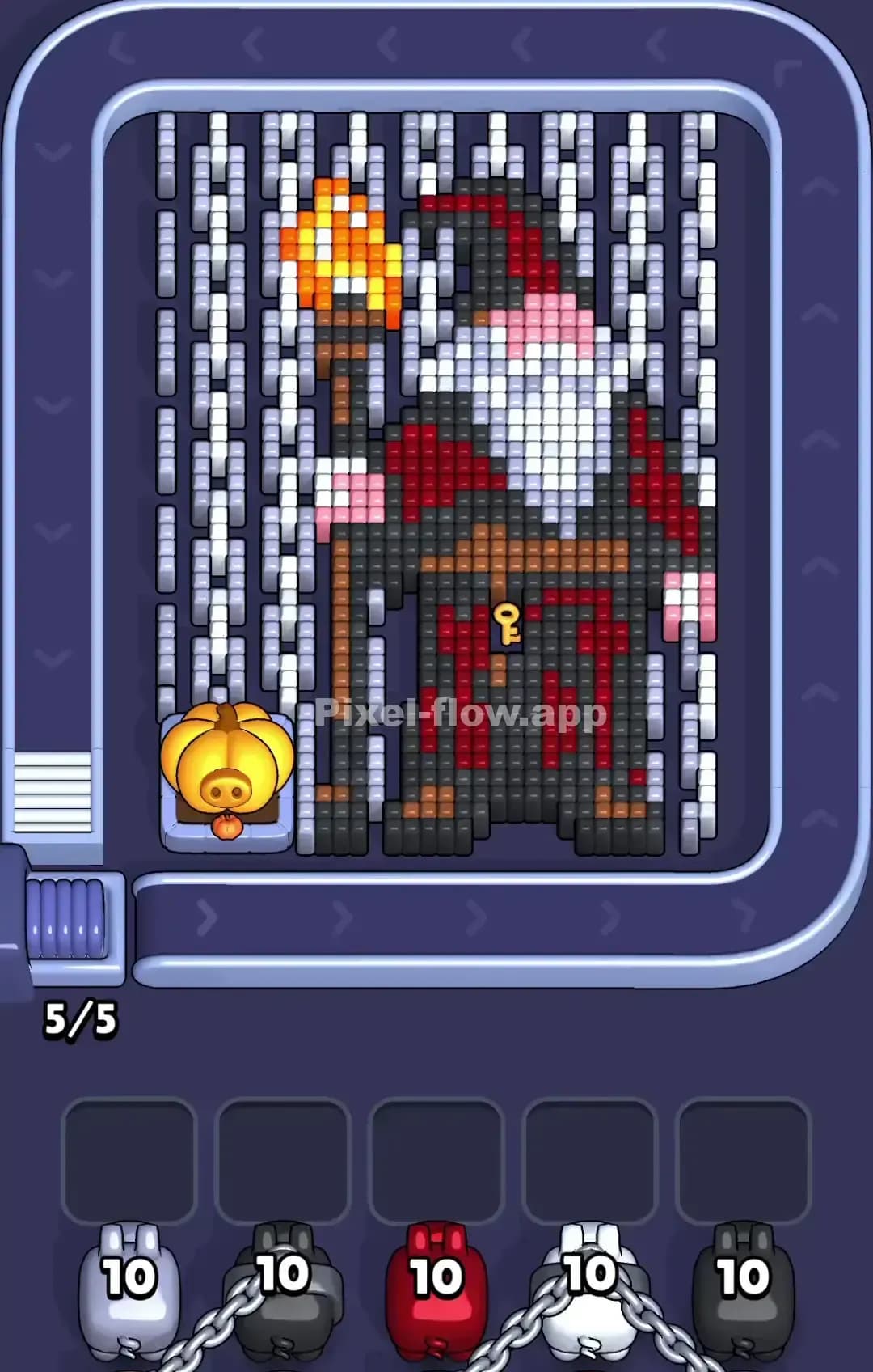 Pixel Flow Level 872 Screenshot