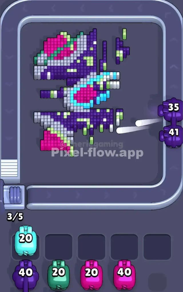 Pixel Flow Level 217 Solution 2