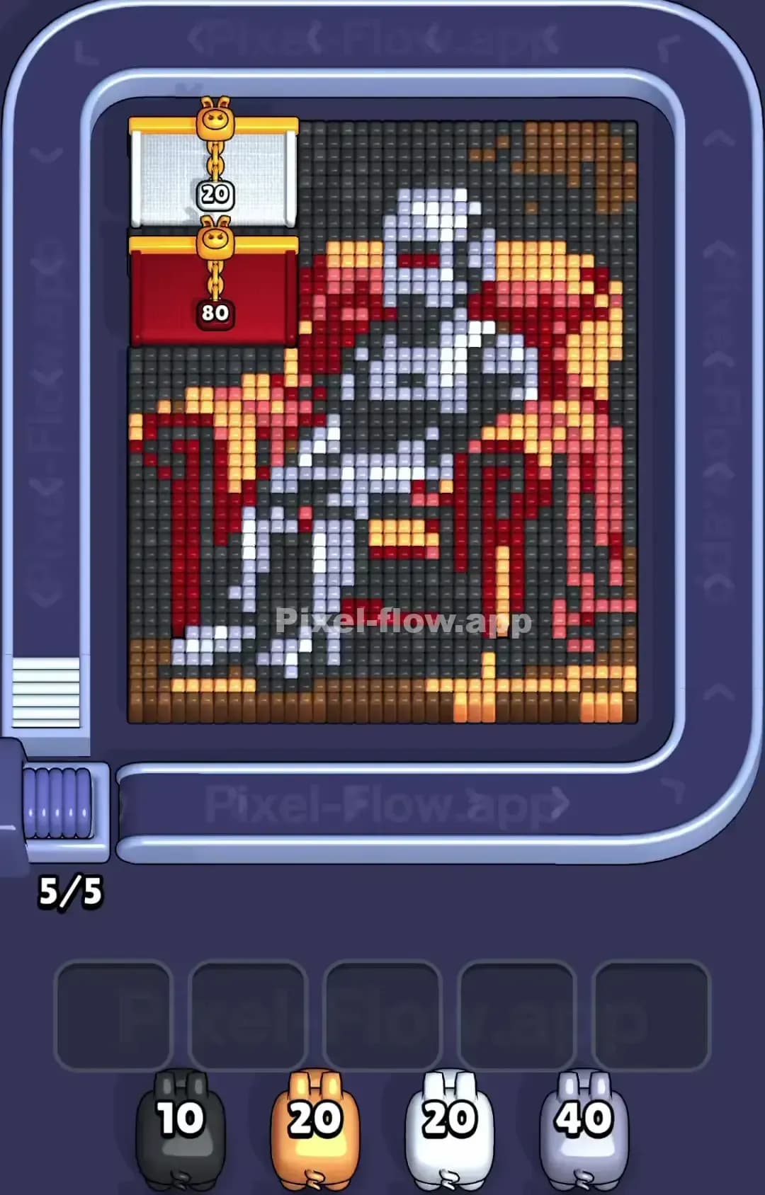 Pixel Flow Level 1348 Screenshot