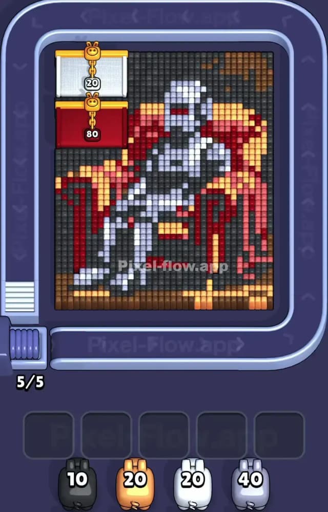 Pixel Flow Level 1348 Gameplay