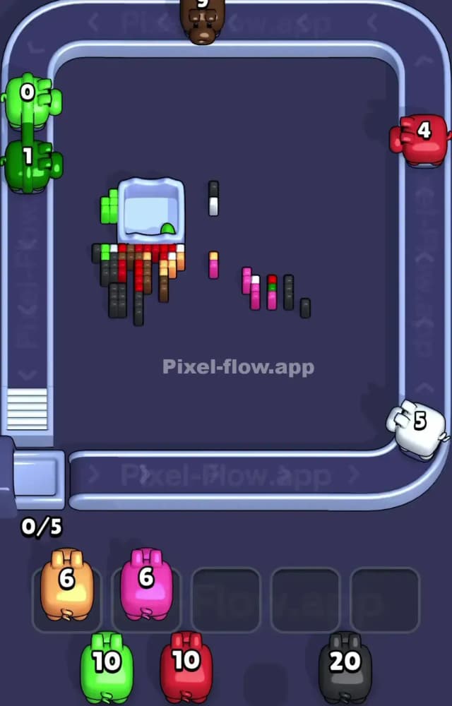 Pixel Flow Level 1388 Solution 3