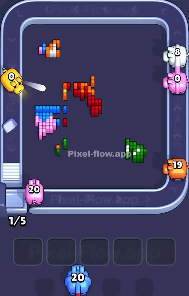 Pixel Flow Level 1106 Solution 3