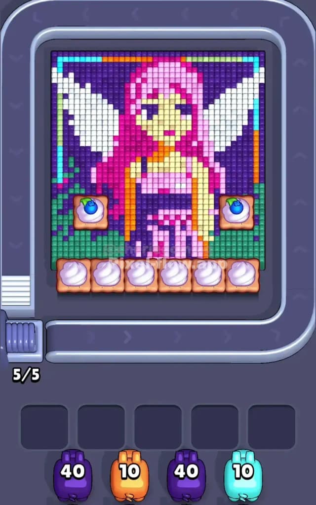 Pixel Flow Level 593 Gameplay