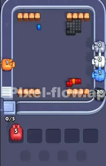 Pixel Flow Level 399 Solution 3