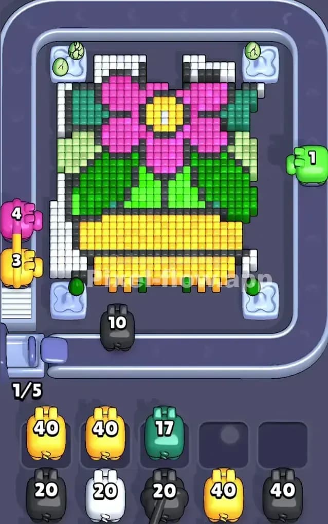 Pixel Flow Level 267 Solution 1