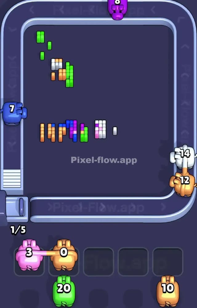 Pixel Flow Level 1382 Solution 3