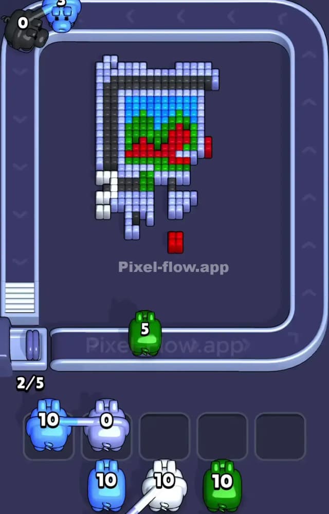 Pixel Flow Level 993 Solution 2