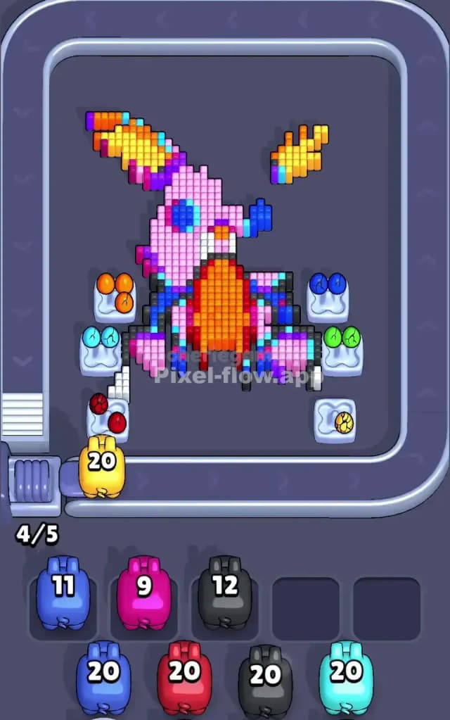 Pixel Flow Level 541 Solution 2