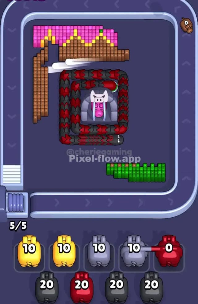 Pixel Flow Level 1748 Solution 2