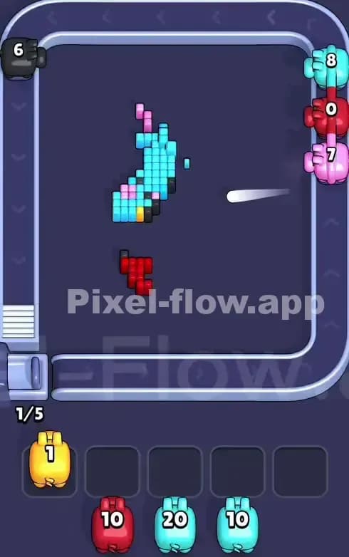 Pixel Flow Level 802 Solution 3