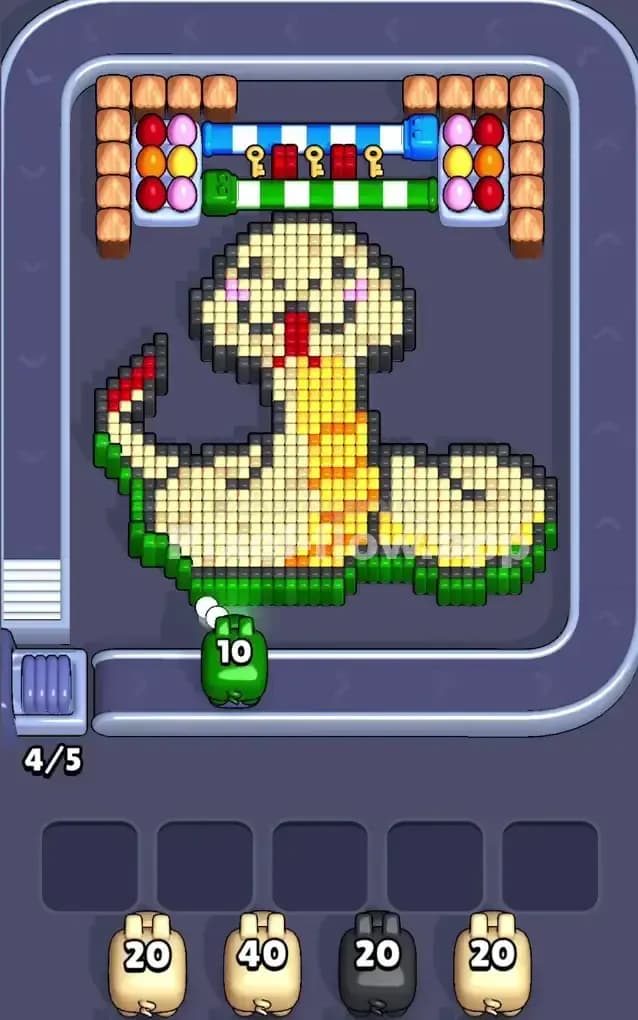 Pixel Flow Level 302 Screenshot