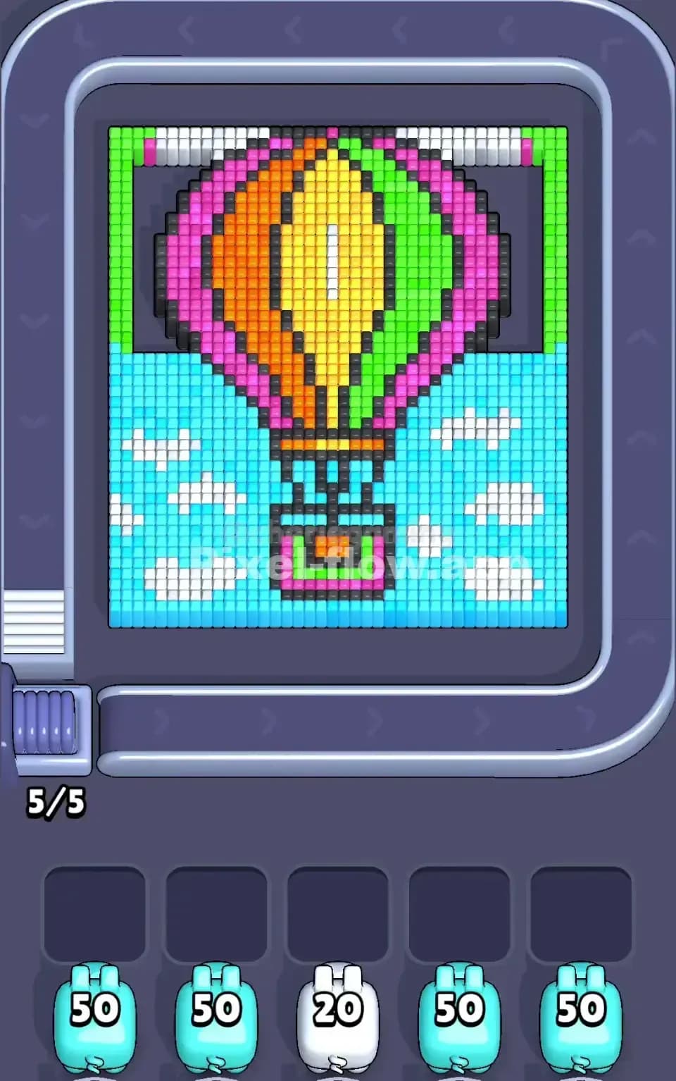 Pixel Flow Level 110 Screenshot