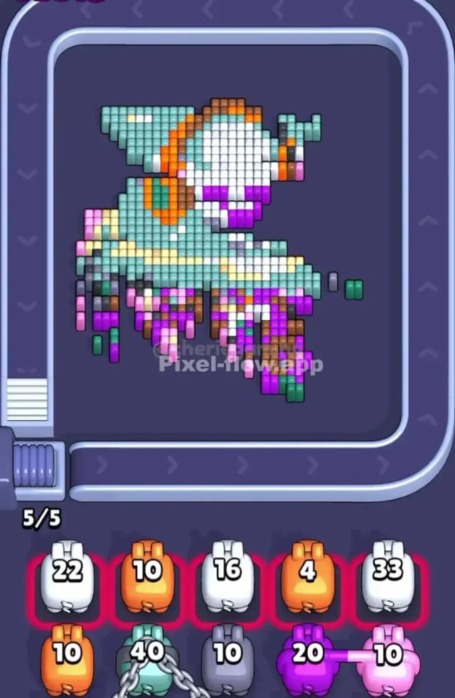 Pixel Flow Level 1650 Solution 2